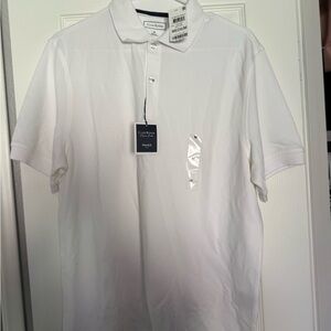 Club Room Men's Classic White Polo